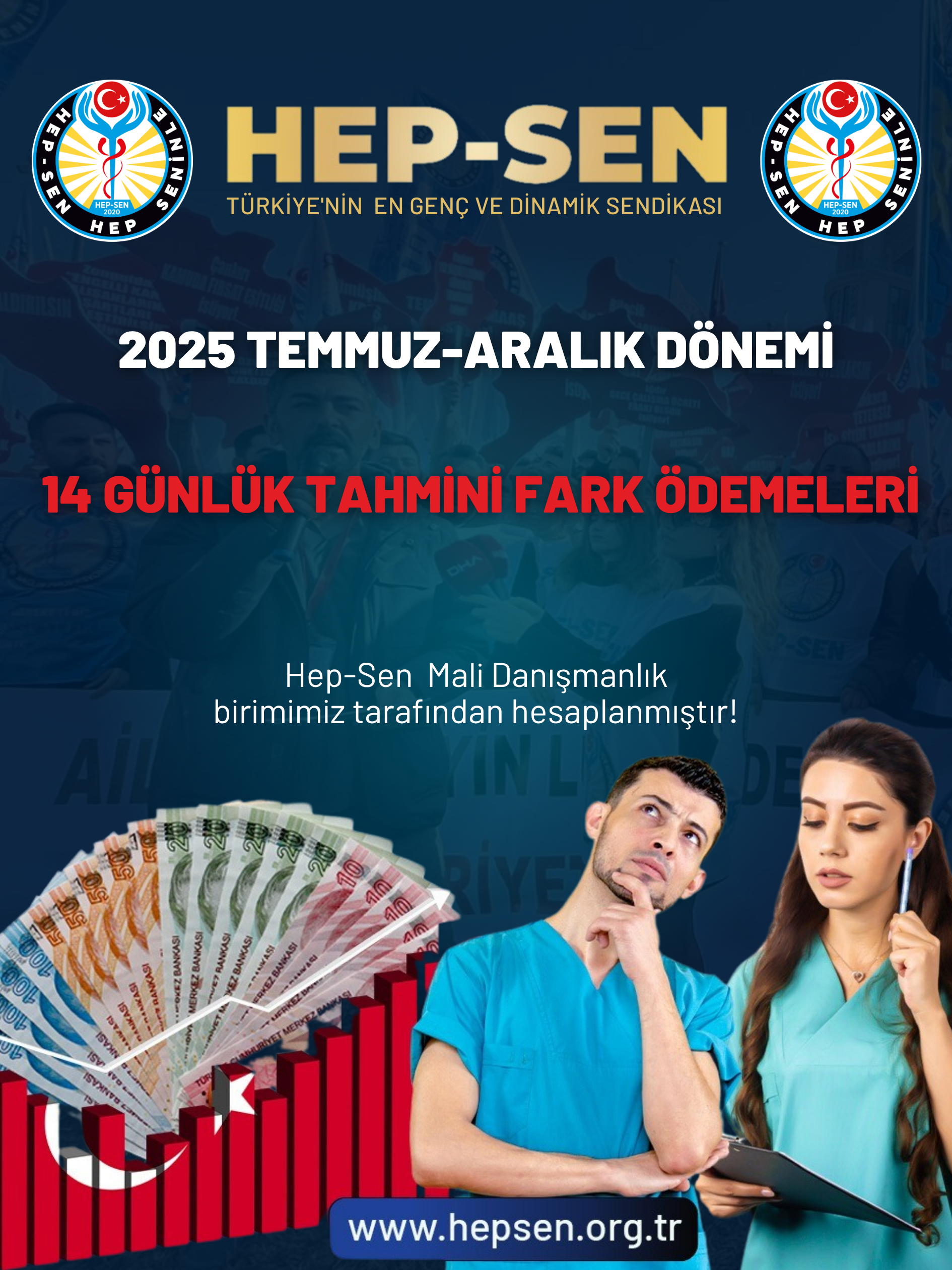 2025 Temmuz Ayı 14 Günlük Tahmini Maaş Farkı